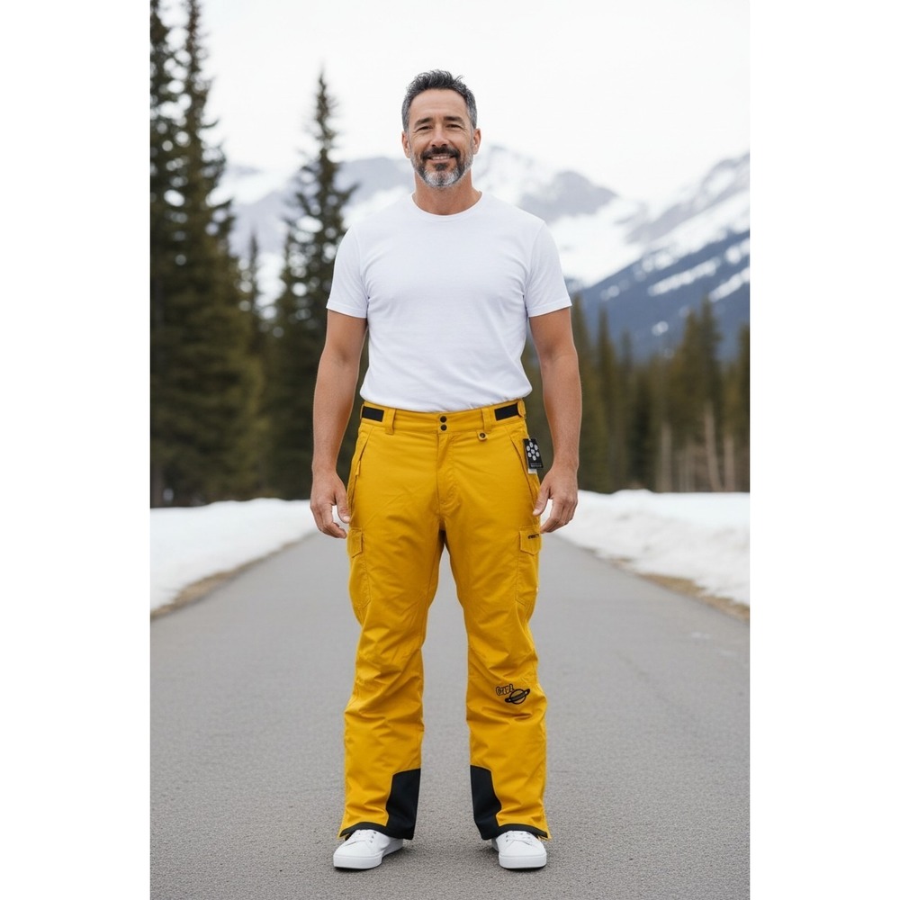 Arctix Men's Snowsports Cargo Pants‎ X Large, Yellow New